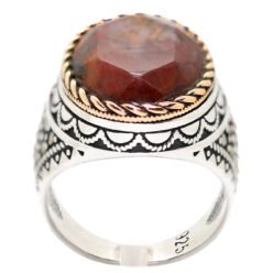 خاتم ياقوت احمر طبيعي حُر Ruby حجر الهيبة والقبول